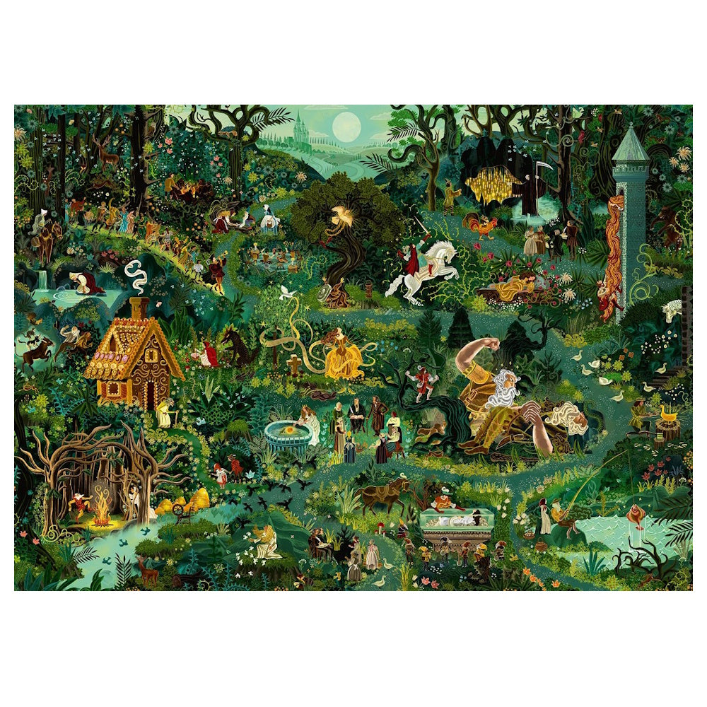 The World of Grimms' Fairy Tales 1000 Piece Puzzle