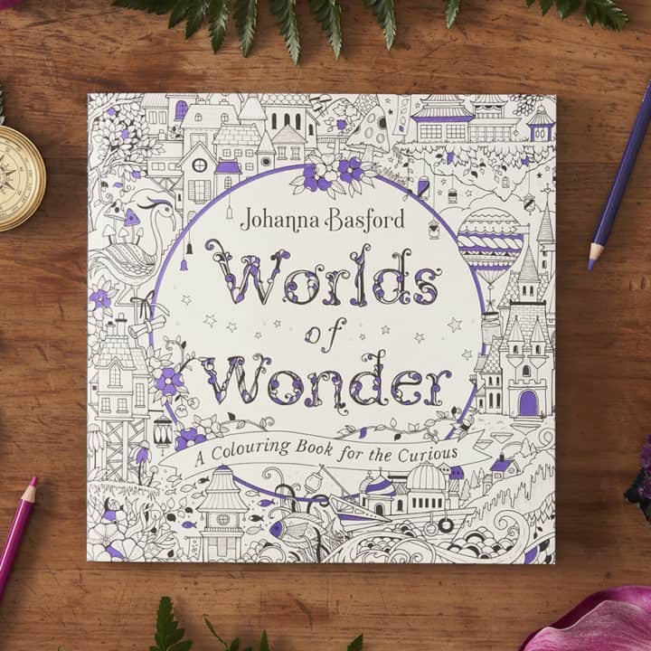 Worlds of Wonder: A Colouring Book for the Curious