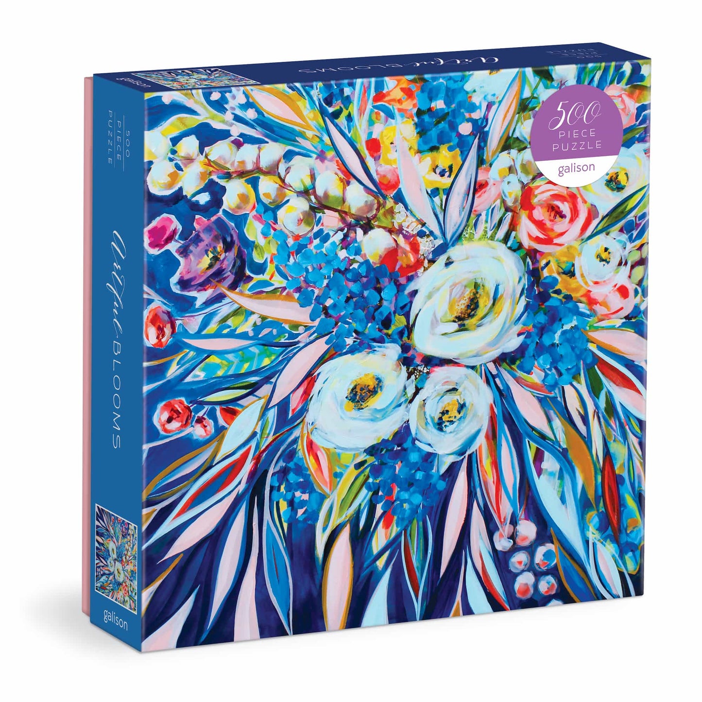 Galison 500 Piece Puzzle - Artful Blooms