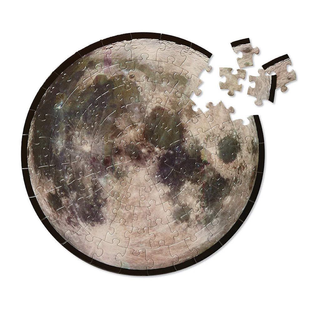 Crocodile Creek 100 Piece NASA Puzzle Tin - Moon