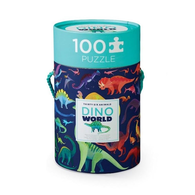 Crocodile Creek 100 Piece 36 Animals Puzzle - Dino World
