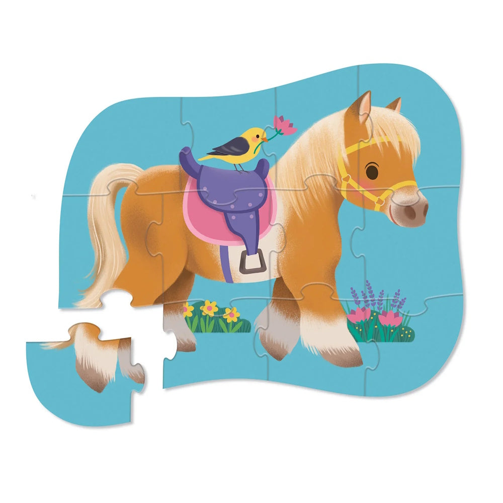 Crocodile Creek 12 Piece Mini Puzzle - Pretty Pony