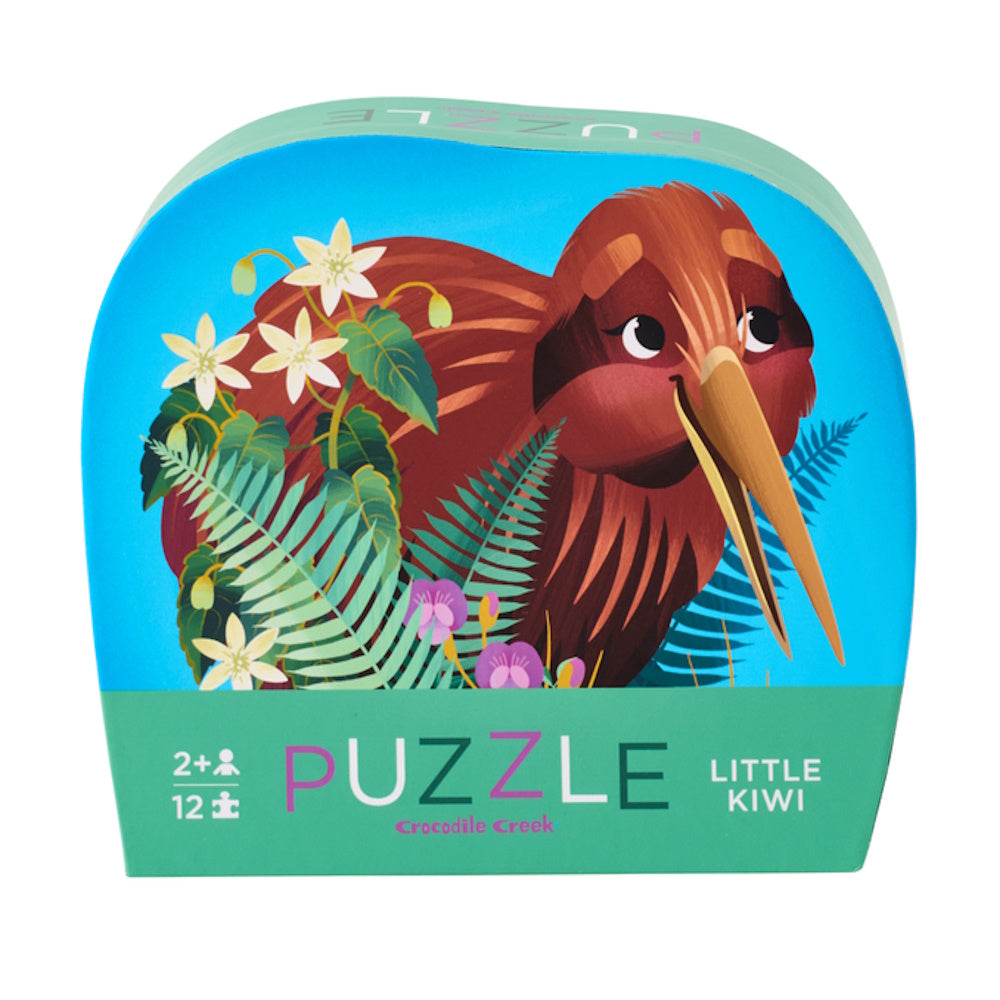 Crocodile Creek 12 Piece Mini Puzzle - Little Kiwi