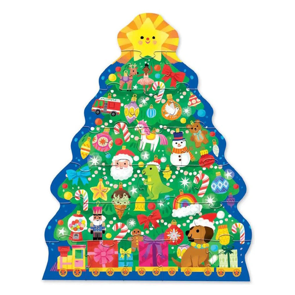 Crocodile Creek 24 Piece Puzzle - Christmas Tree