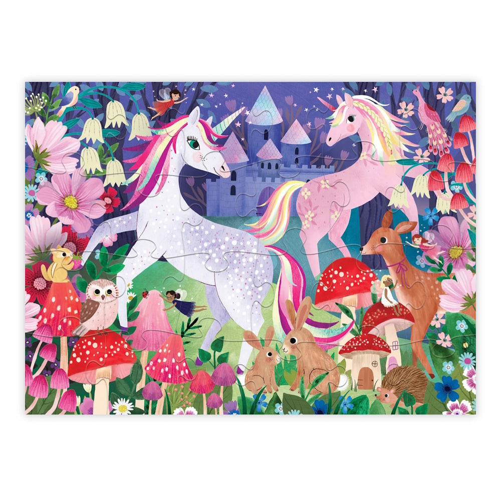 Crocodile Creek 24 Piece Puzzle - Unicorn Castle