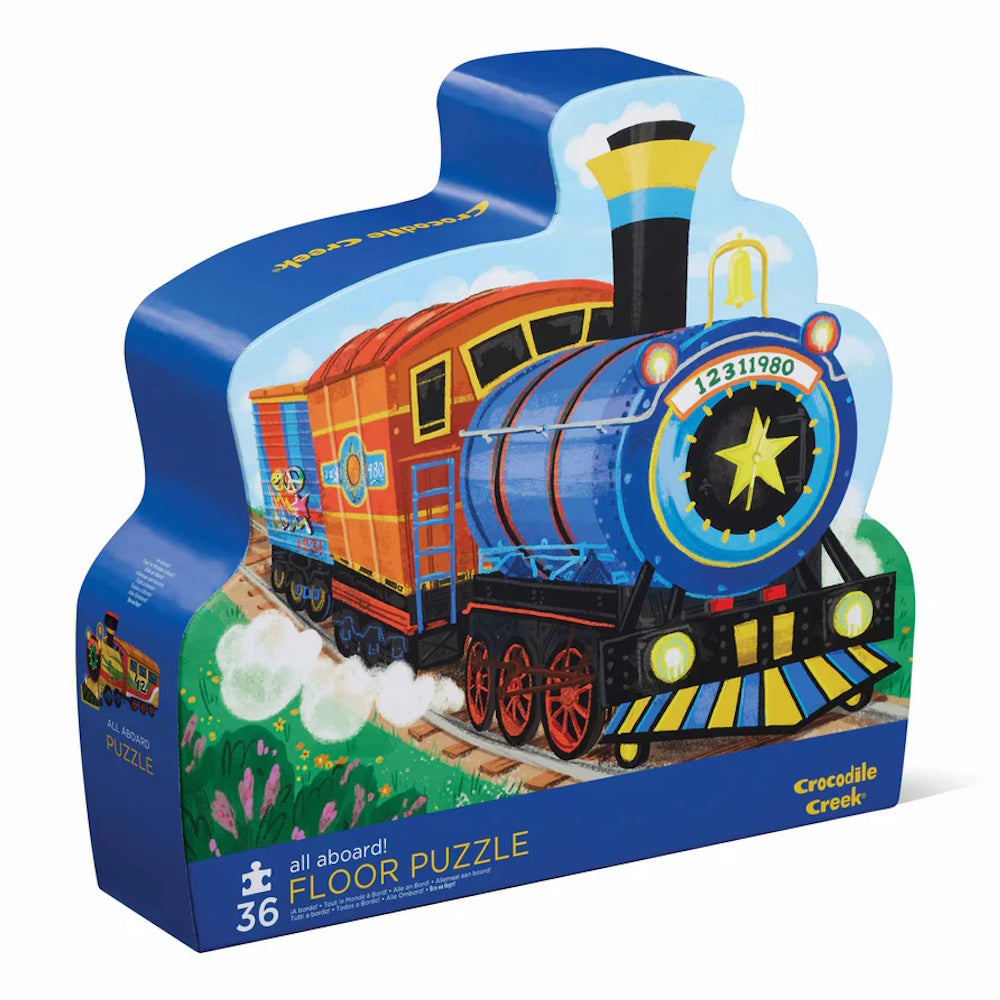 Crocodile Creek 36 Piece Floor Puzzle - All Aboard