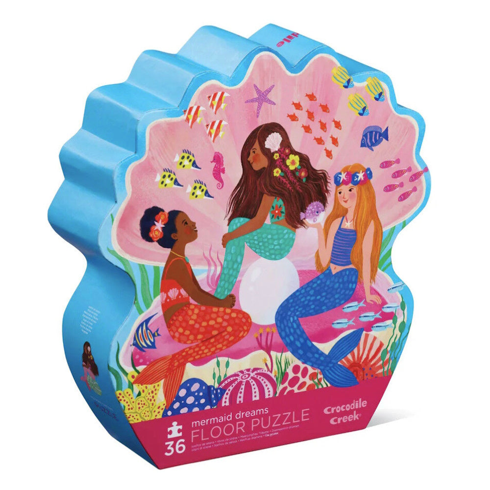 Crocodile Creek 36 Piece Floor Puzzle - Mermaid Dreams
