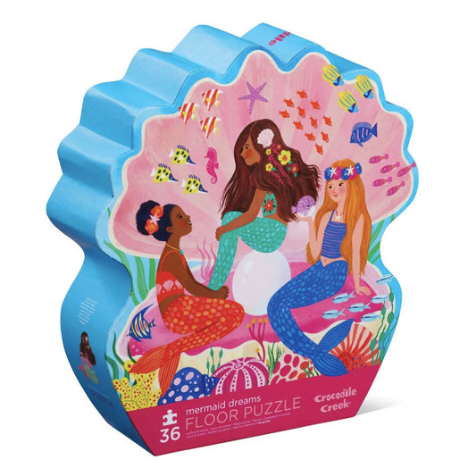 Crocodile Creek 36 Piece Floor Puzzle - Mermaid Dreams