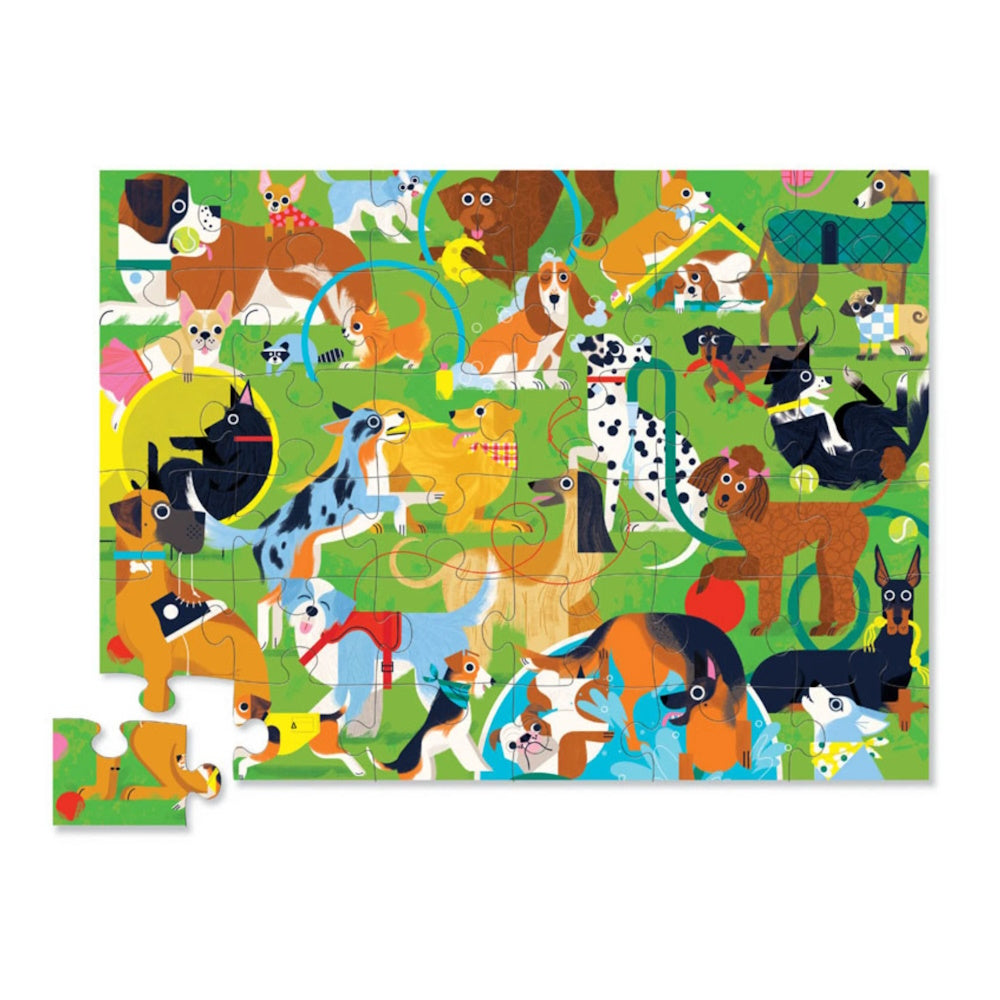 Crocodile Creek 36 Piece Floor Puzzle - Playful Pups