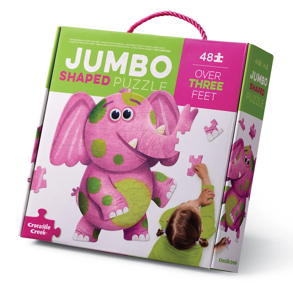 Crocodile Creek 48 Piece Jumbo Puzzle - Elephant