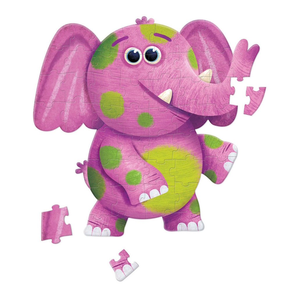 Crocodile Creek 48 Piece Jumbo Puzzle - Elephant