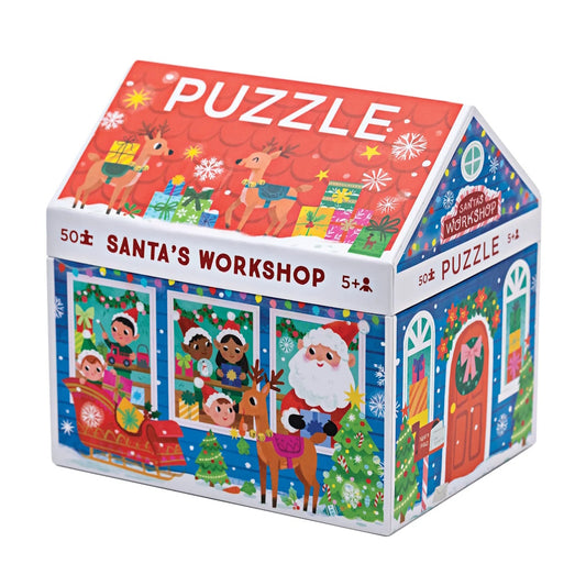 Crocodile Creek 50 Piece Puzzle - Santa's Workshop