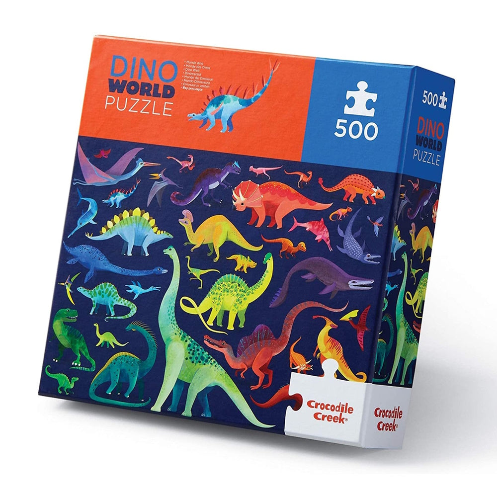 Crocodile Creek 500 Piece Puzzle - Dino World