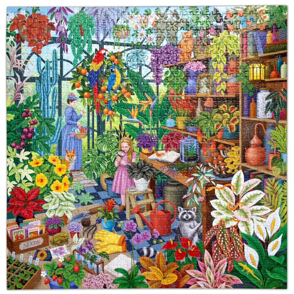 eeBoo 1000 Piece Puzzle - Alchemist's Greenhouse