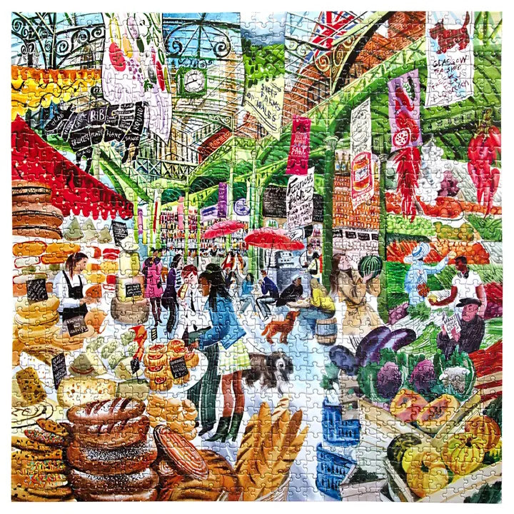 eeBoo 1000 Piece Puzzle - London Market