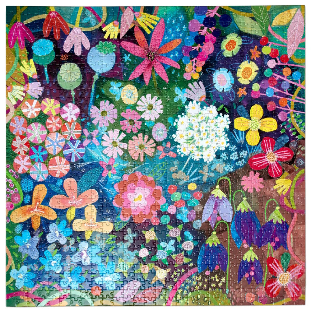 eeBoo 1000 Piece Puzzle - Seeds & Flowers