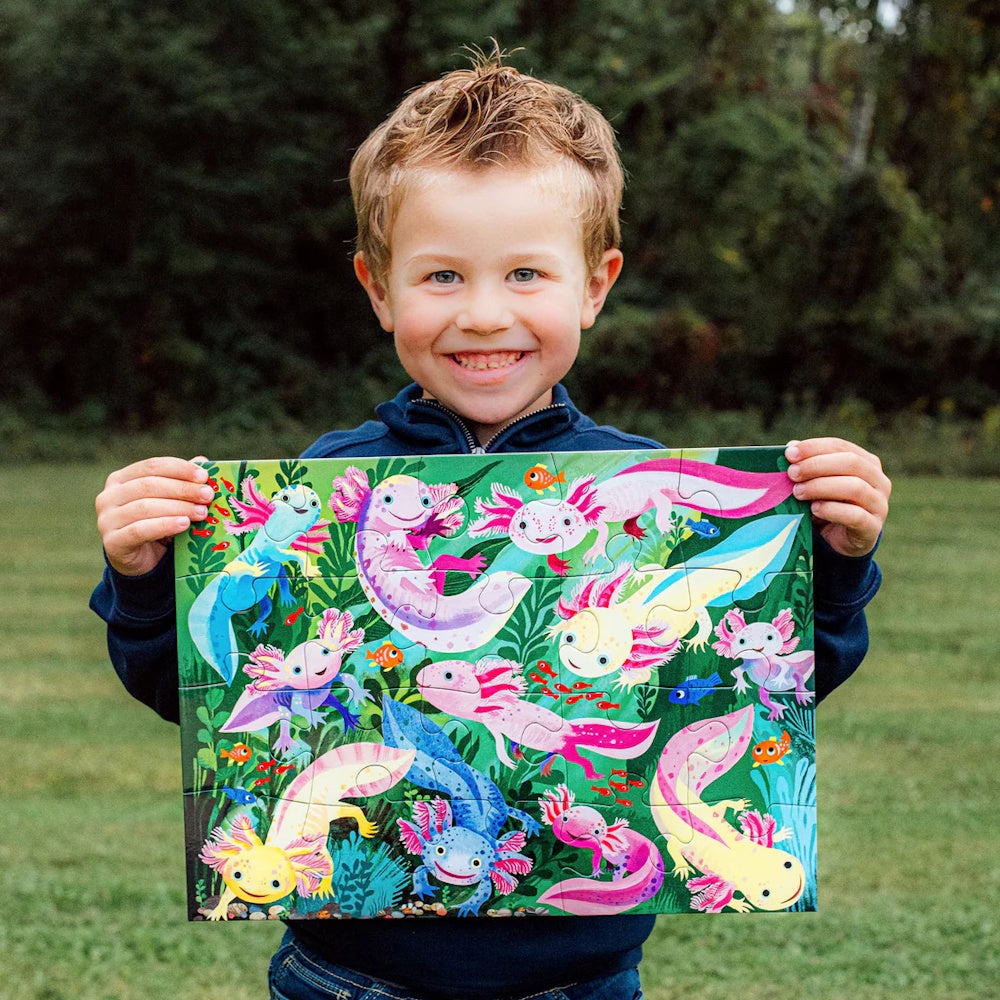 eeBoo Axolotl 20 Piece Puzzle