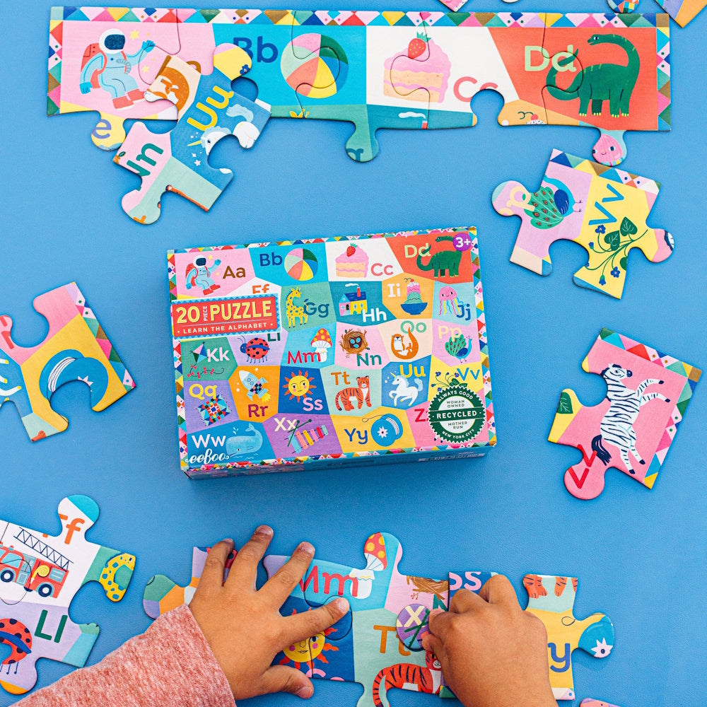 eeBoo Learn the Alphabet 20 Piece Puzzle