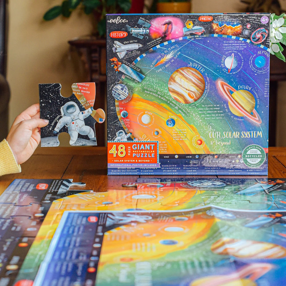 eeBoo Solar System & Beyond Giant 48 Piece Puzzle