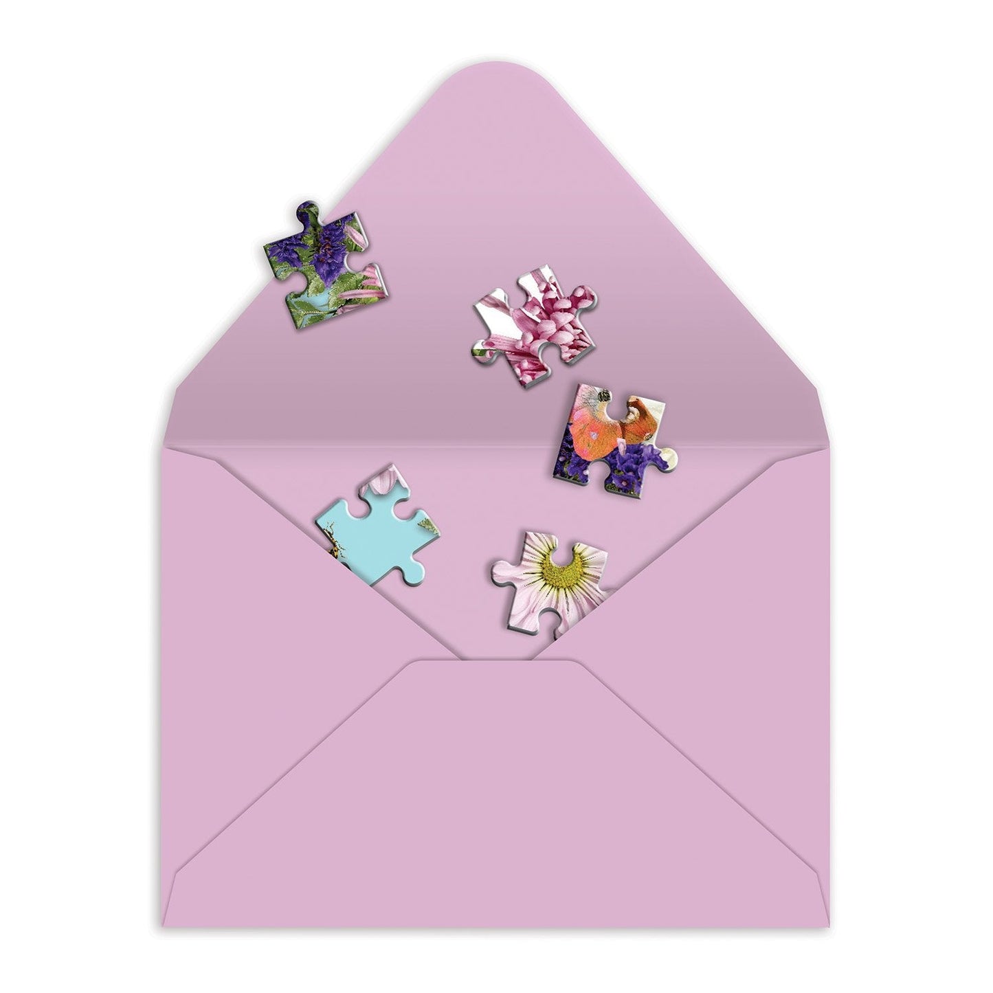 Say It With Flowers HI Greeting Card Puzzle