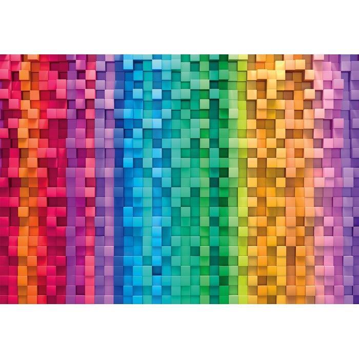 Clementoni 1500 Piece Jigsaw Puzzle - Colour Boom Collection Pixel