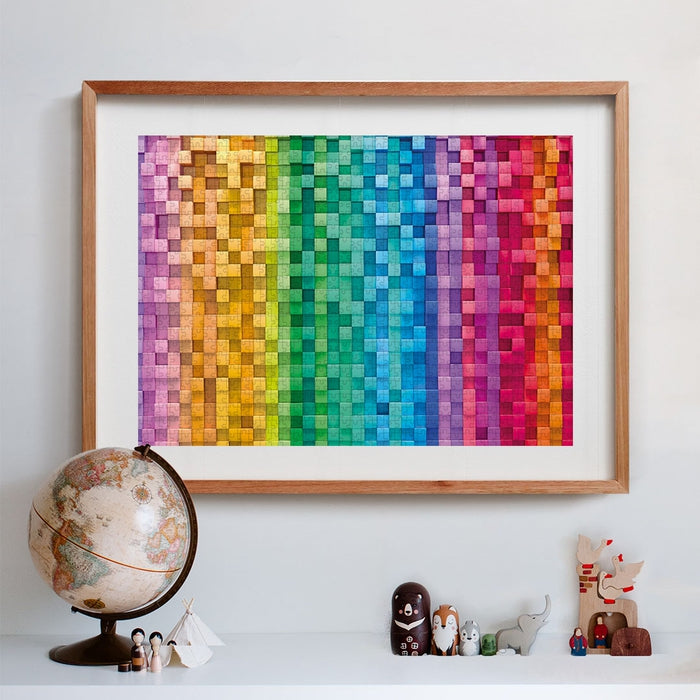 Clementoni 1500 Piece Jigsaw Puzzle - Colour Boom Collection Pixel