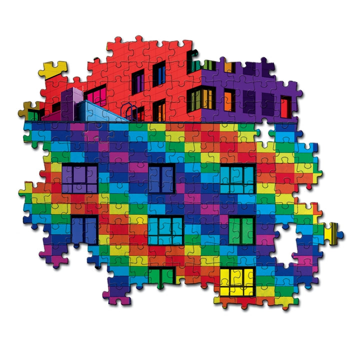 Clementoni 500 Piece Jigsaw Puzzle - Colour Boom Collection Squares