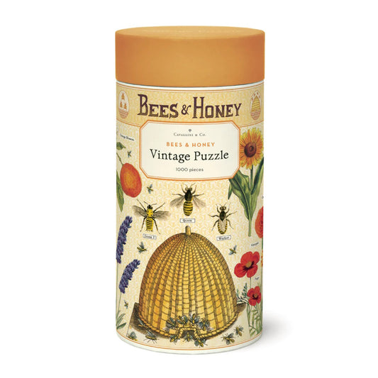 Cavallini 1000 Piece Jigsaw Puzzle - Bees & Honey
