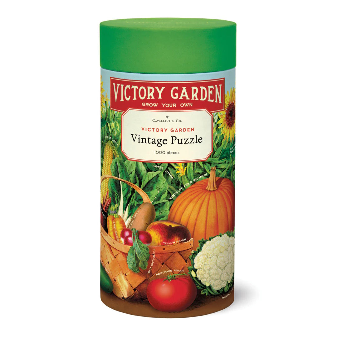 Cavallini 1000 Piece Jigsaw Puzzle - Victory Garden