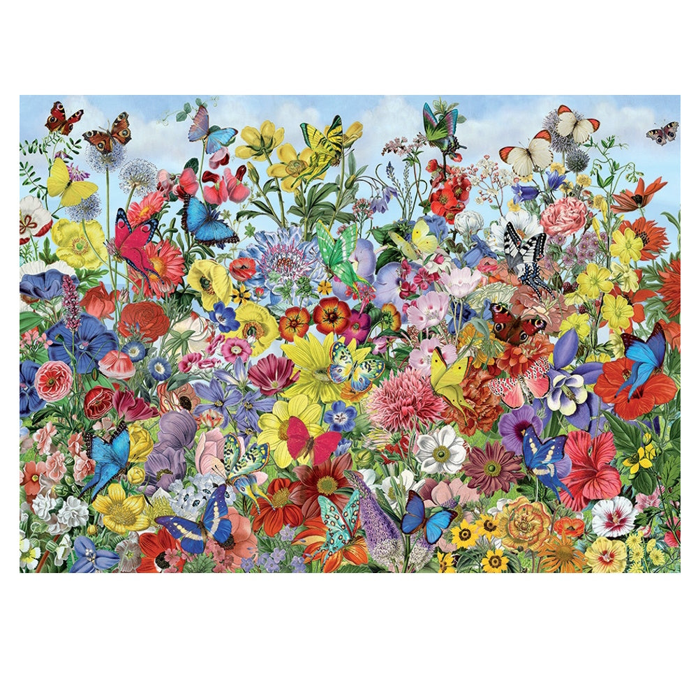 Cobble Hill 1000 Piece Puzzle - Butterfly Garden