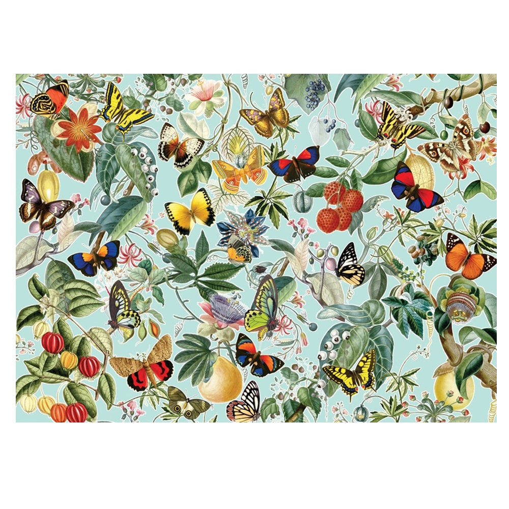 Cobble Hill 1000 Piece Puzzle - Fruit and Flutterbies