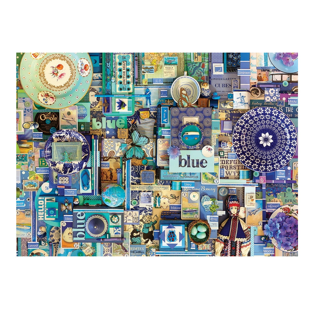 The Rainbow Project 1000 Piece Puzzle - Blue