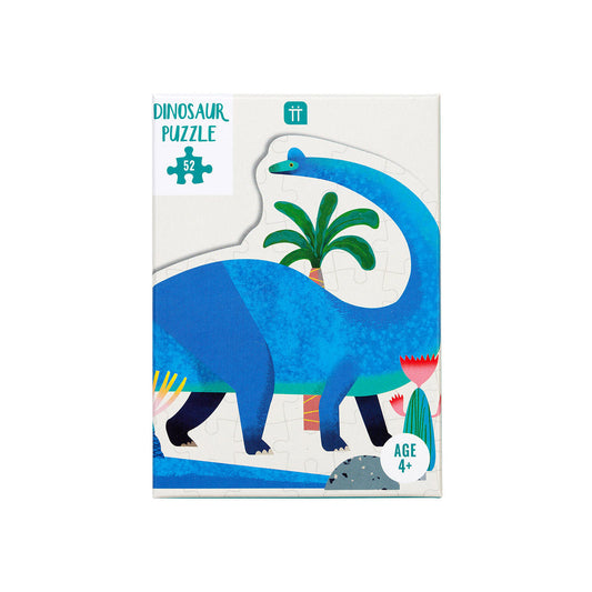 Brachiosaurus Dinosaur Shaped 52 Piece Jigsaw Puzzle