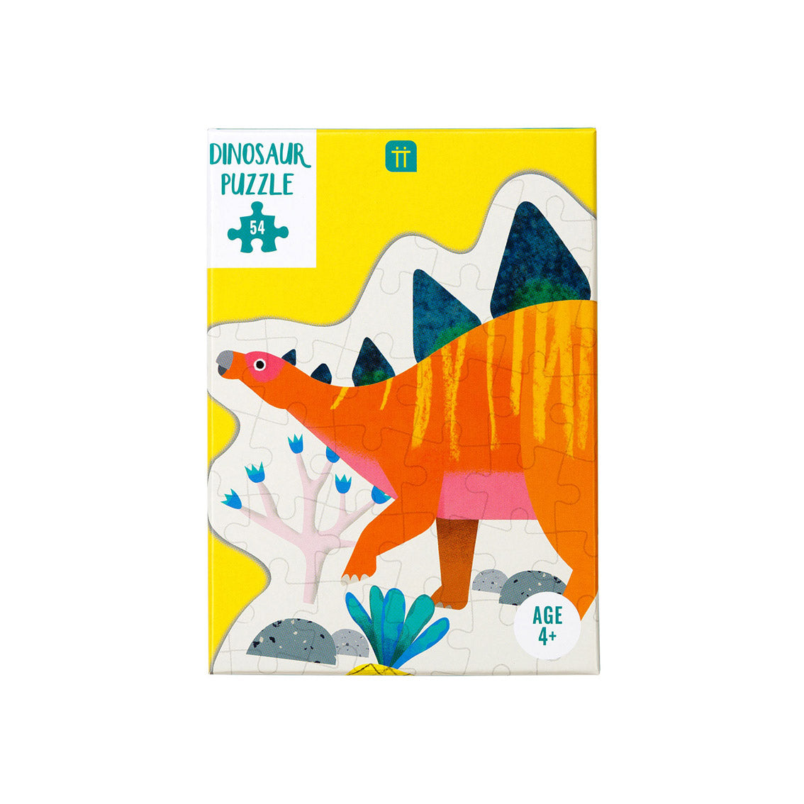 Stegosaurus Dinosaur Shaped 54 Piece Jigsaw Puzzle