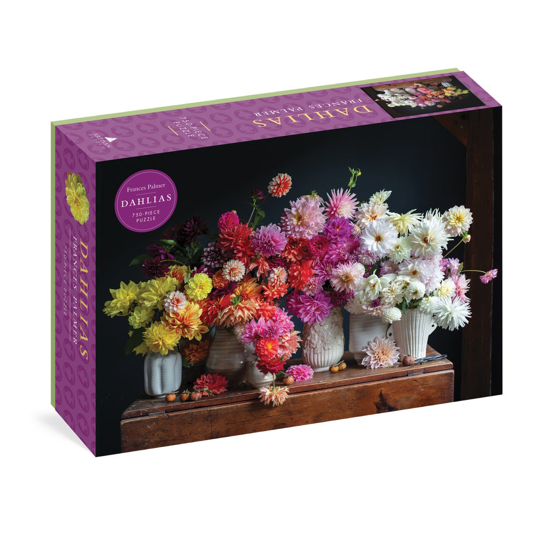 Dahlias 750 Piece Puzzle
