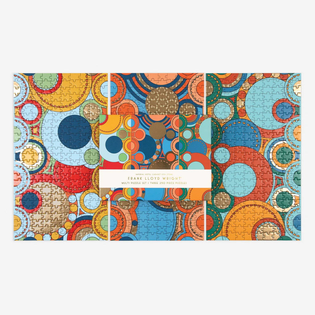 Frank Lloyd Wright Imperial Hotel Multi Puzzle Set