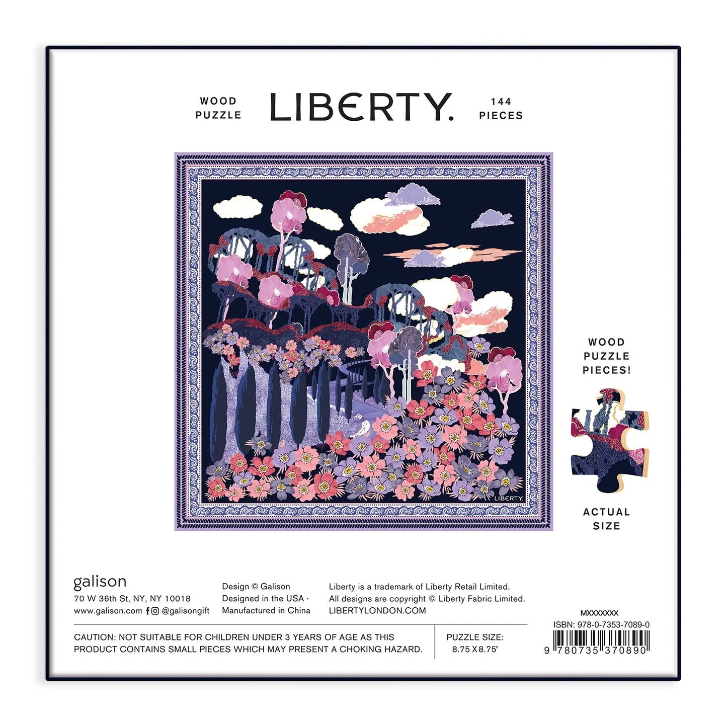 Liberty Bianca 144 Piece Wood Jigsaw Puzzle