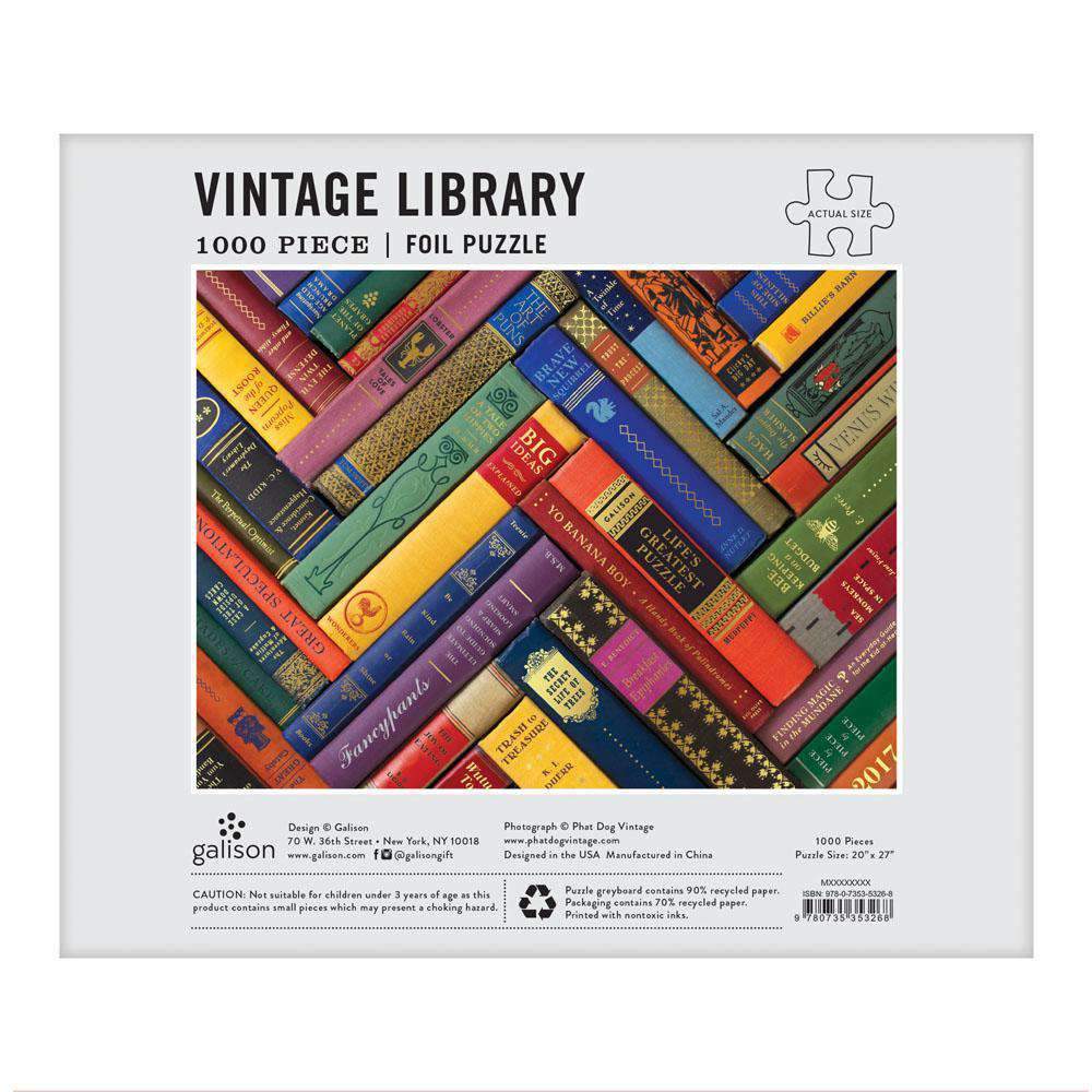 Phat Dog Vintage Library - 1000 Piece Jigsaw Puzzle