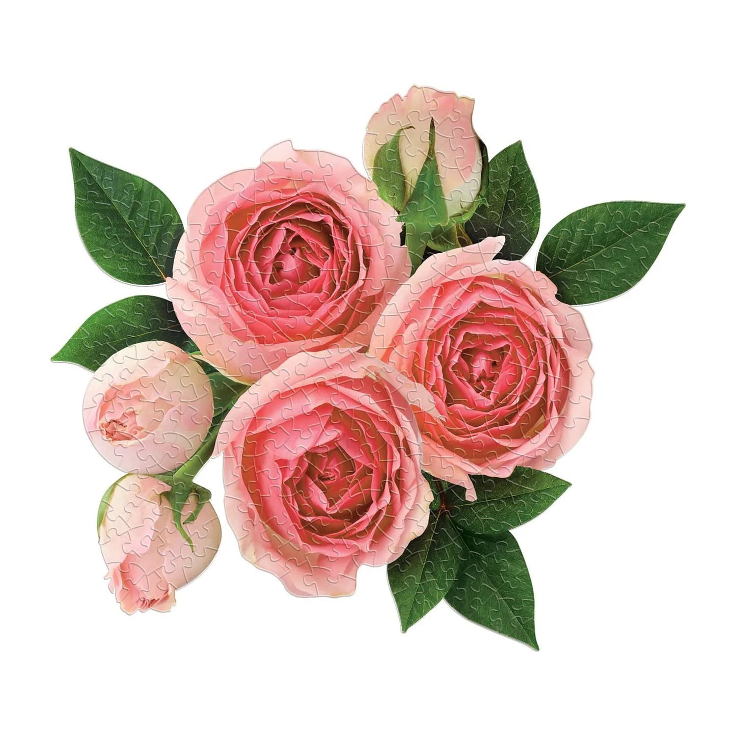 Rose All Day - 2 Shaped Jigsaw Puzzles Set