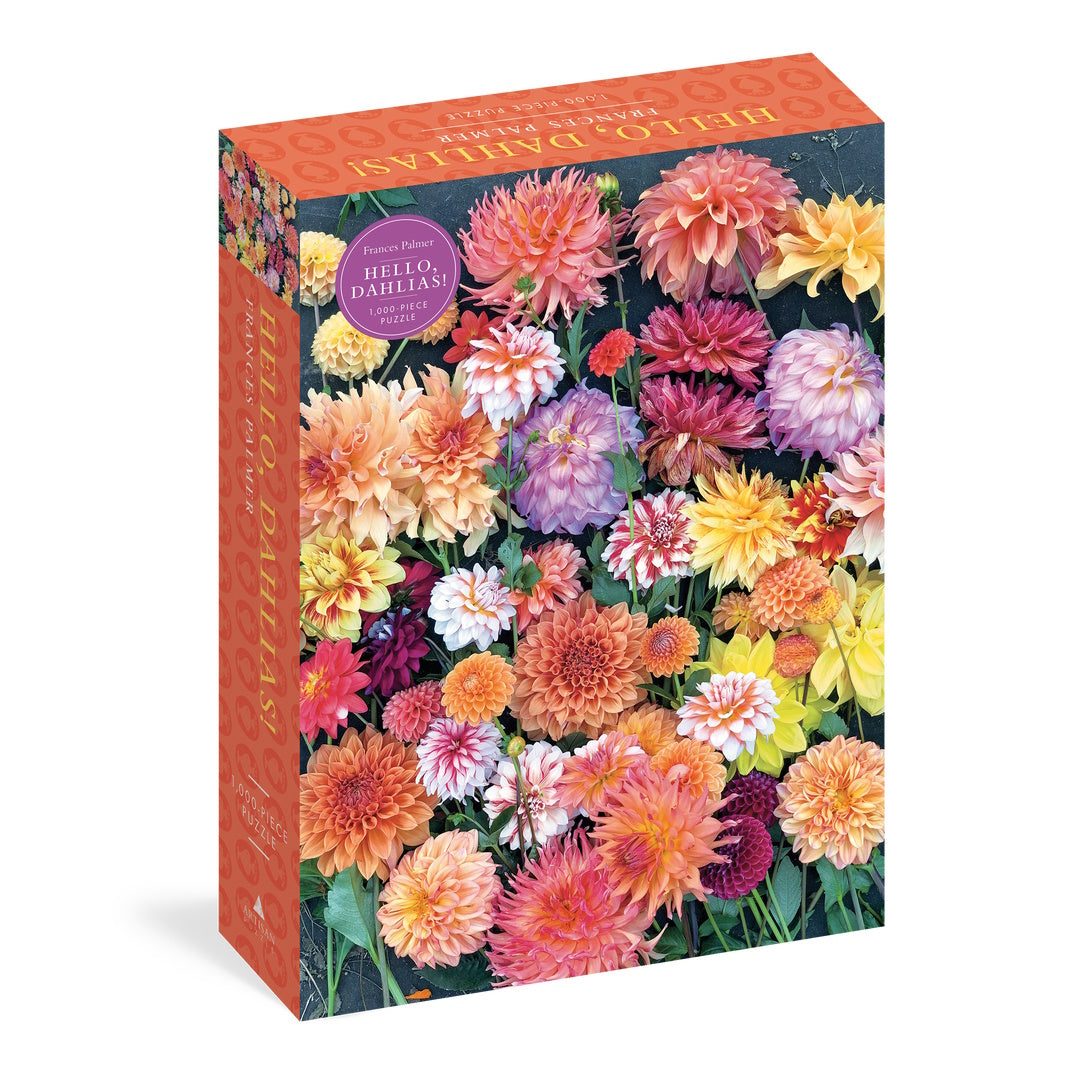Hello, Dahlias! 1000 Piece Puzzle