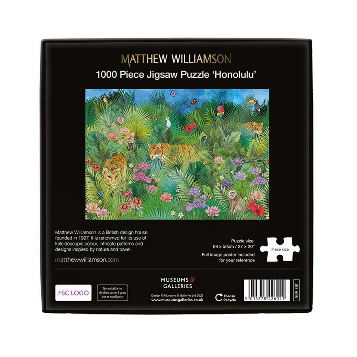 Matthew Williamson 1000 Piece Jigsaw Puzzle - Honolulu