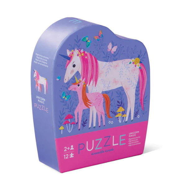 Crocodile Creek 12 Piece Mini Puzzle - Unicorn Magic