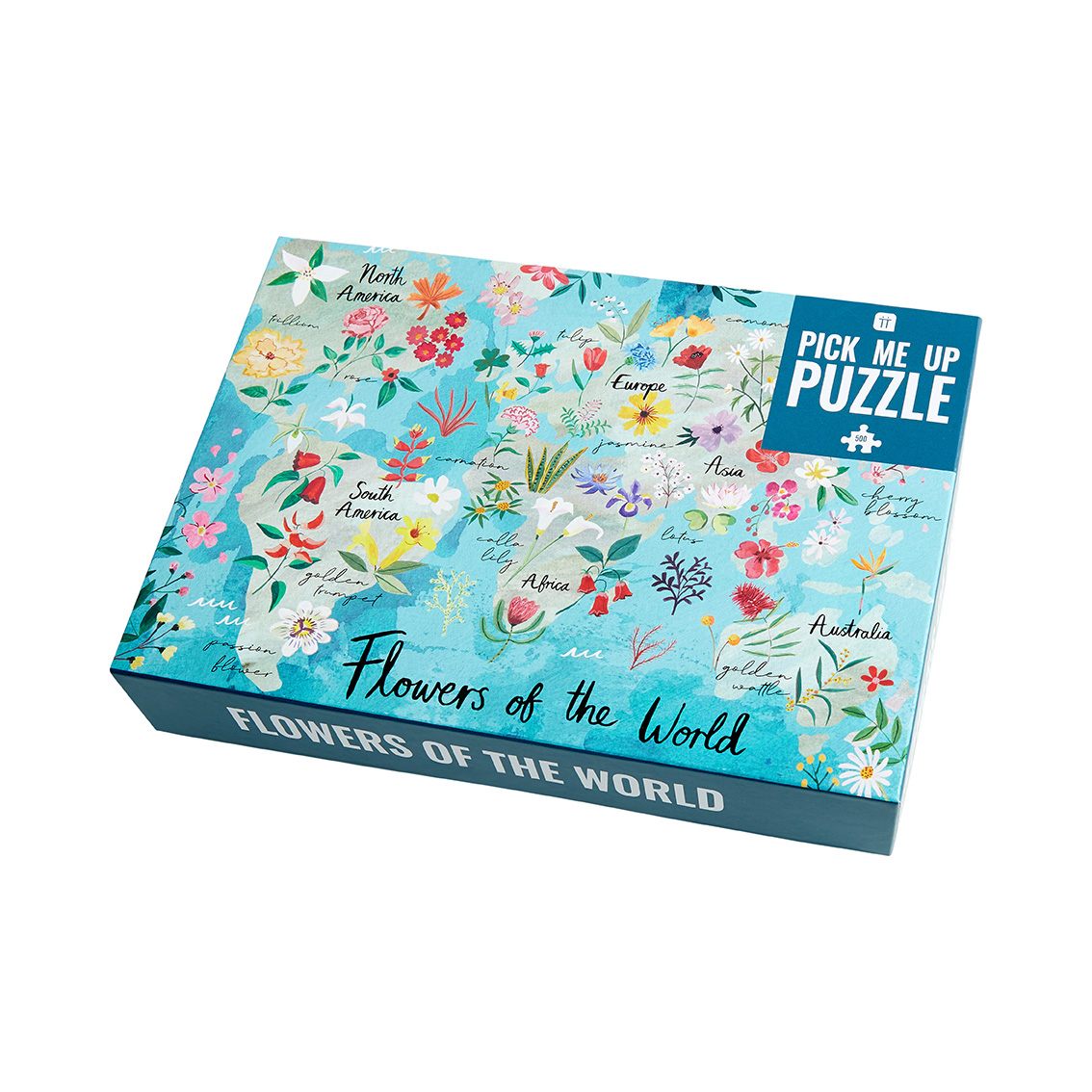 Pick Me Up Puzzle - Flowers of the World 500 Piece