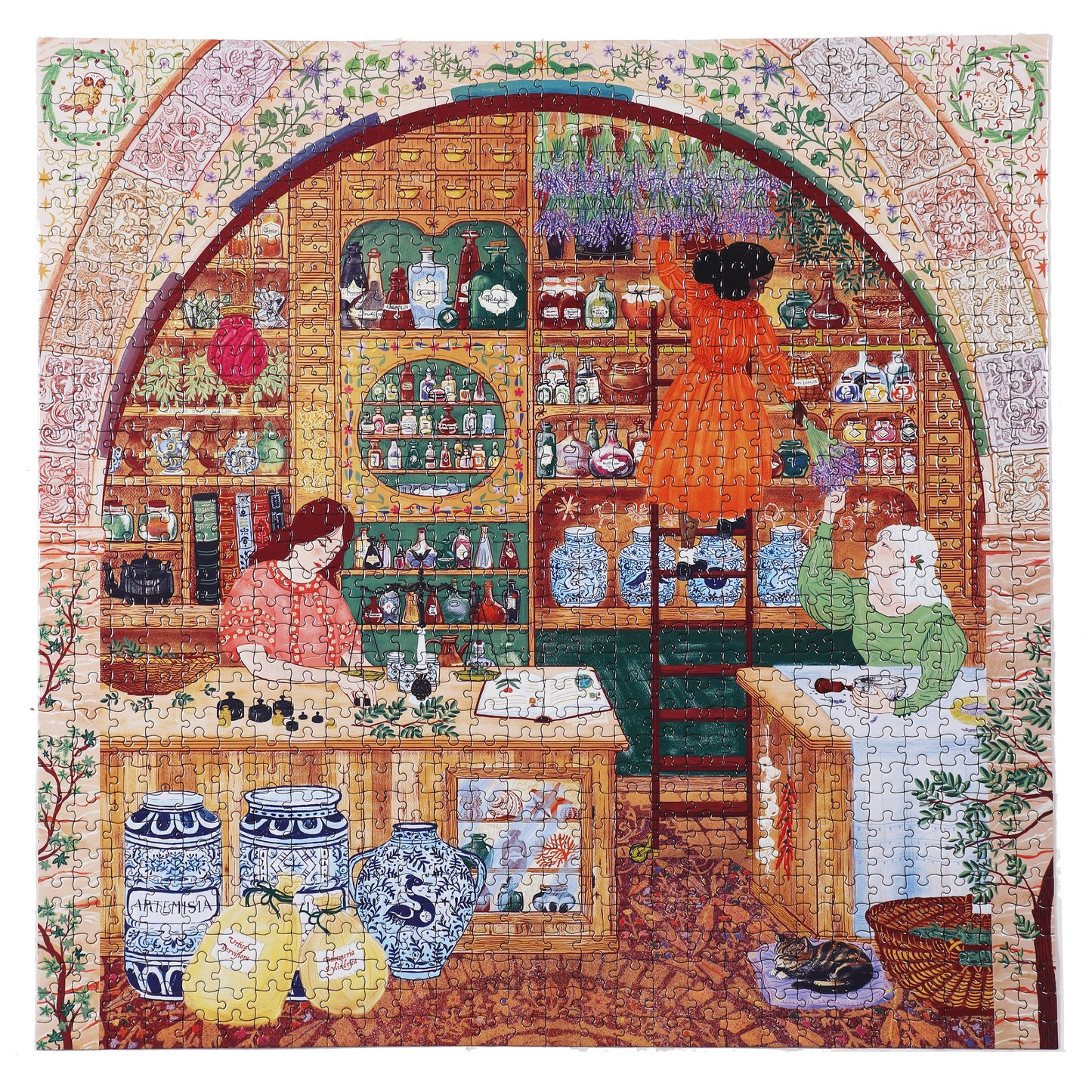eeBoo Ancient Apothecary 1000 Piece Puzzle