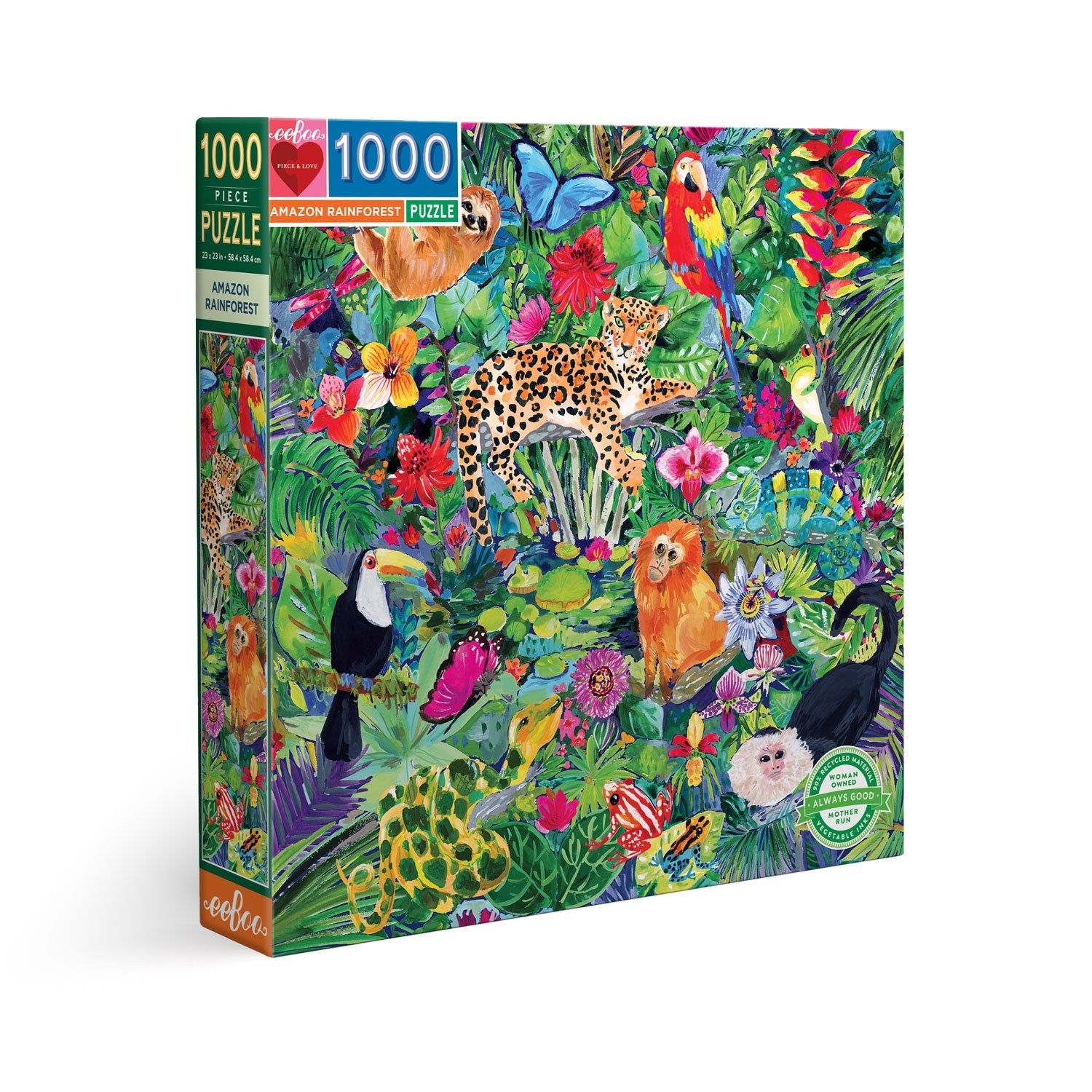 Wendy Gold Endangered Species 1500 Piece Jigsaw Puzzle
