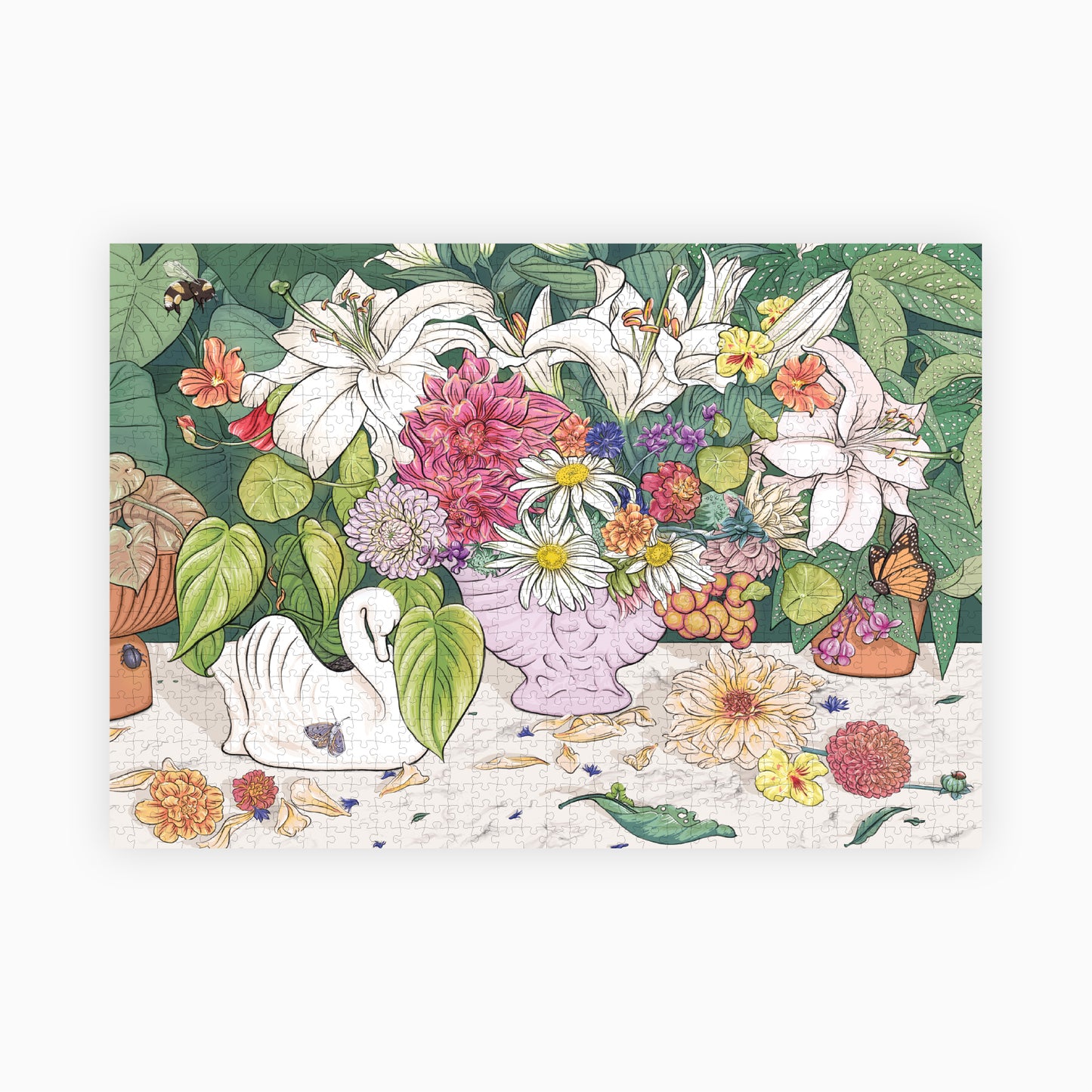 PieceHouse Flourish - 1000 Piece Puzzle