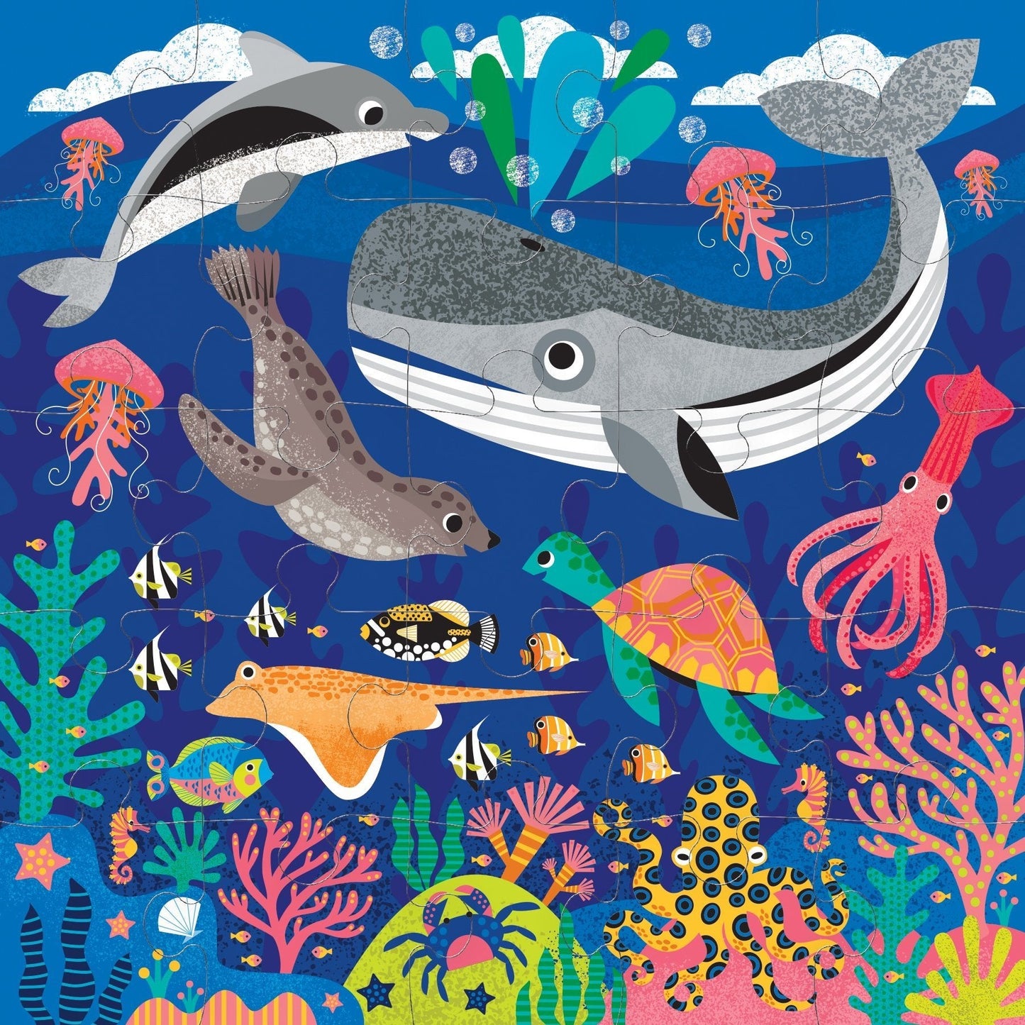 Depths of the Sea 25 Piece Jumbo Puzzle