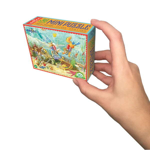 eeBoo Finding Treasure 36 Piece Mini Puzzle