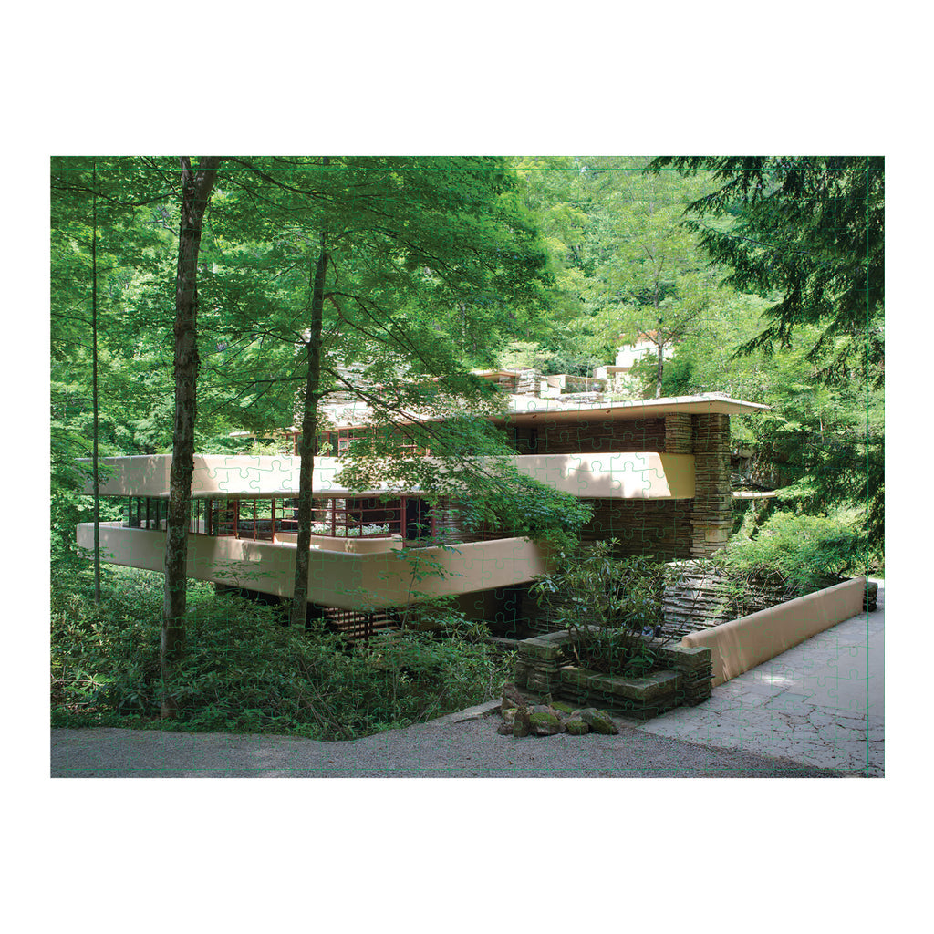 Frank Lloyd Wright Fallingwater 2-Sided Puzzle - 500 Piece
