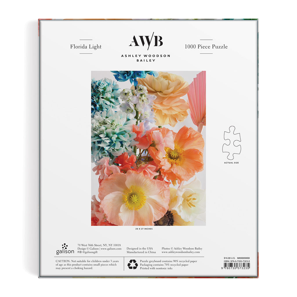 Ashley Woodson Bailey Florida Light 1000 Piece Jigsaw Puzzle
